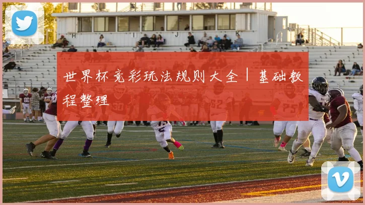 世界杯竞彩玩法规则大全｜基础教程整理