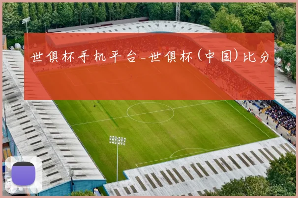 世俱杯手机平台_世俱杯(中国)比分
