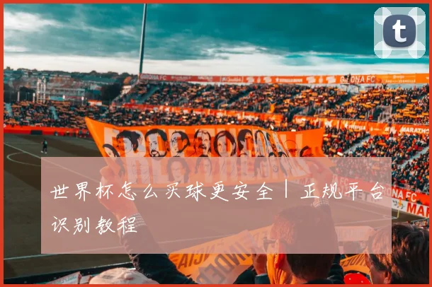 世界杯怎么买球更安全｜正规平台识别教程